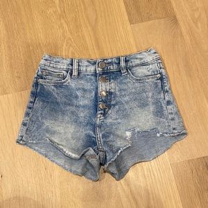 DL1961 Girls’ Lucy High Rise Jean Shorts - Size 12